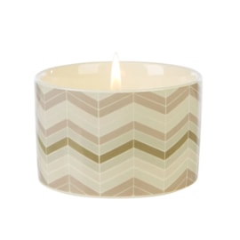 Fired Earth Ceramic Candle Darjeeling & Damark Rose Medium Fired Earth Ceramic Candle Darjeeling & Damark Rose Medium