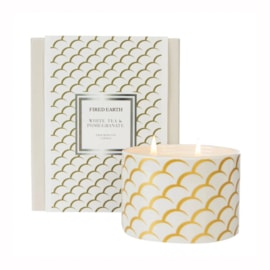 Fired Earth Multi Wick Candle White Tea & Pomegranate Large Fired Earth Multi Wick Candle White Tea & Pomegranate Large