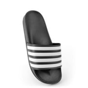 Mens Striped Slider Black/white (FT1908)