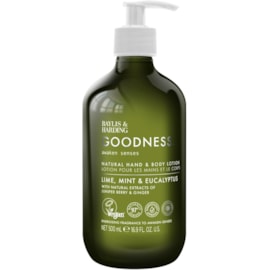 Baylis & Harding Goodness Awake Lime Mint & Eucalyptus Lotion 500ml Baylis & Harding Goodness Awake Lime Mint & Eucalyptus Lotion 500ml