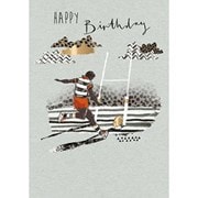 Rugby Legend Birthday Card (GH1200)