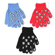 Boys Thermal Magic Gloves w Football Print (GL1063)