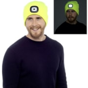 Adults Neon Yellow Led Hat (GL622)