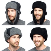 Mens Fleece Trapper Hat (GL644)
