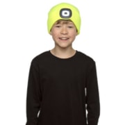rjm Kids Neon Yellow Led Hat 6-9 & 10-13 Years (GL941A)