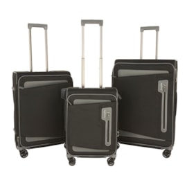 Kepler 8w Suitcase Blk/gry 20"