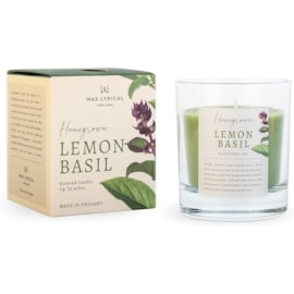 Wax Lyrical Wax Fill Jar Lemon Basil Medium Wax Lyrical Wax Fill Jar Lemon Basil Medium