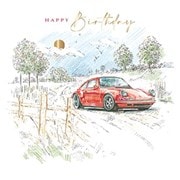 Country Road Birthday Card (II1289)