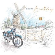 A Ride To The Country Birthday Card (II1290)