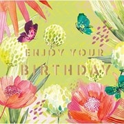 Bold Bloom Birthday Card (IJ0115)
