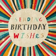 Sending Birthday To You Birthday Card (IJ0158)