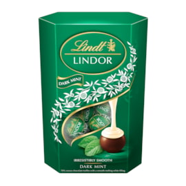 Lindt Lindor Dark Mint Cornet 200g