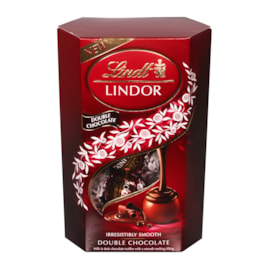 Lindt Lindor Double Chocolate Cornet 200g