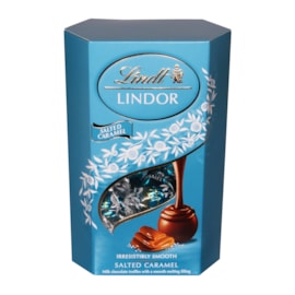 Lindt Lindor Salted Caramel Cornet 200g Lindt Lindor Salted Caramel Cornet 200g