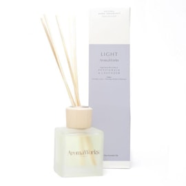 Light By Aroma Works Light Reed Diffuser Petitgrain & Lavender 100ml Light By Aroma Works Light Reed Diffuser Petitgrain & Lavender 100ml