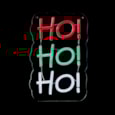 Premier Hohoho Hanging Neon Sign 29cm Premier Hohoho Hanging Neon Sign 29cm