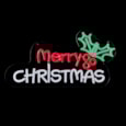 Premier Merry Christmas Hanging Lit Neon Sign 40cm Premier Merry Christmas Hanging Lit Neon Sign 40cm