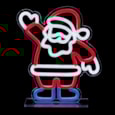Premier Santa Design Table Top Lit Neon Sign 25cm Premier Santa Design Table Top Lit Neon Sign 25cm