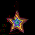 Premier 4 Layer Infinity Star w Flashing Light