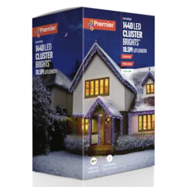 Premier 1440 Led Clusterbrights W/timer Enchanted Premier 1440 Led Clusterbrights W/timer Enchanted