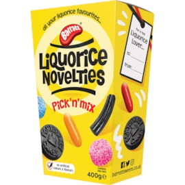 Barratt Liquorice Novelties Pick N Mix Carton 400g