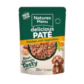 Natures Menu Cooked Food Pouches For Dogs Chicken 300g Natures Menu Cooked Food Pouches For Dogs Chicken 300g