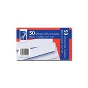O/style Envelope White Self Seal 89x152mm 50s O/style Envelope White Self Seal 89x152mm 50s