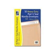 O/style Envelopes Manilla Peel N Seal C4 50s O/style Envelopes Manilla Peel N Seal C4 50s