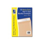 O/style Peel N Seal Manilla 254x178mm 50s O/style Peel N Seal Manilla 254x178mm 50s