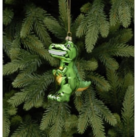 Festive Cute Glass Dinosaur 12cm Festive Cute Glass Dinosaur 12cm