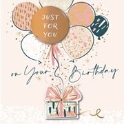 Birthday Balloons Birthday Card (PCER0001)
