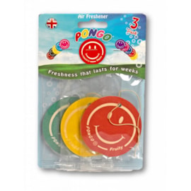 Pongo Car Air Freshener 3 Pack