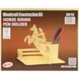 Horse Riding Pen Holder Woodcraft Construction Kit Horse Riding Pen Holder Woodcraft Construction Kit