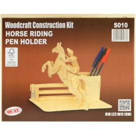 Horse Riding Pen Holder Woodcraft Construction Kit