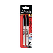 Sharpie Fine Permanent Marker Black 2's (1985860)