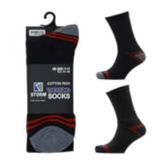 rjm Mens Trekking Socks With Contrast Heel (SK636)