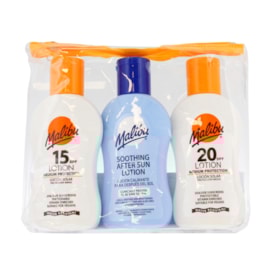 Malibu Travel Pack Spf15 / 20 & Aftersun 100ml Malibu Travel Pack Spf15 / 20 & Aftersun 100ml