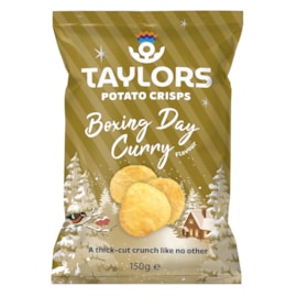 Taylors Boxing Day Curry Crisps 150g Taylors Boxing Day Curry Crisps 150g