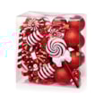 35pc Sweet & Mix Shape Multipack Red-white