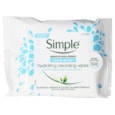 Simple Facewipes Water Boost 25s