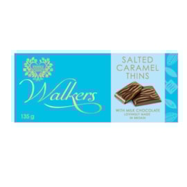 Walkers Salted Caramel Thins 135g