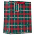 Christmas Tartan Gift Bag Large Christmas Tartan Gift Bag Large