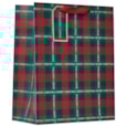 Christmas Tartan Gift Bag Large