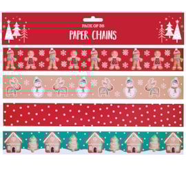 Cosy Christmas 36pk Paper Chain Cosy Christmas 36pk Paper Chain
