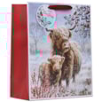 Highland Cow Gift Bag Large