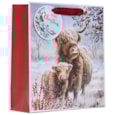 Highland Cow Gift Bag Medium