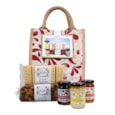 Bramble Jute Medium Red Sweet Hamper Bag