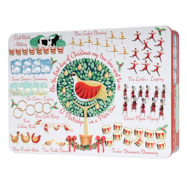 Bramble 12 Days Of Christmas Tin Biscuits 300g