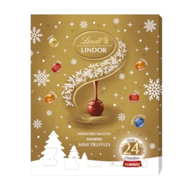 Lindt Lindor Mini Advent Asstorted 117g Lindt Lindor Mini Advent Asstorted 117g