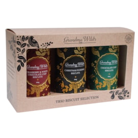 Grandma Wild's Trio Biscuit Selection 300g
